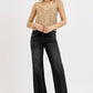Angeles Low Rise Wide Leg Jeans