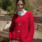 Link Big Button Accent Sweater Cardigan