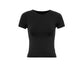 Shallow Round Neck Shortsleeve Invisible Tee