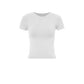 Shallow Round Neck Shortsleeve Invisible Tee