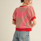 Alignment Stripes Sweatshirts Top