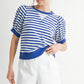 Alignment Stripes Sweatshirts Top
