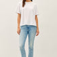 No One Jersey Boxy Crop T-shirts