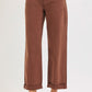 Cocoa TC Mid Rise Ankle Barrel Relaxed Baggy Jeans by Risen