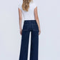Riley High Rise Front Welt Pocket Trouser Wide Leg Jeans