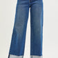 Salem Slouchy Wide Leg Cuffed Hem Jeans by Risen