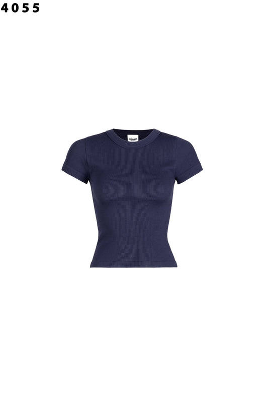Dance Ribbed Crewneck Tee