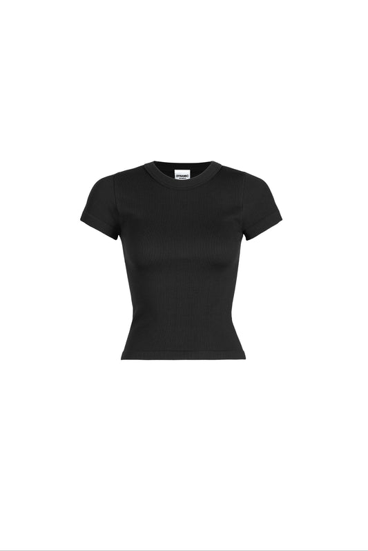 Dance Ribbed Crewneck Tee