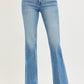 Kaylee Tummy Control 4 Way Stretch Mid Rise Flare Jeans