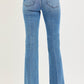 Kaylee Tummy Control 4 Way Stretch Mid Rise Flare Jeans