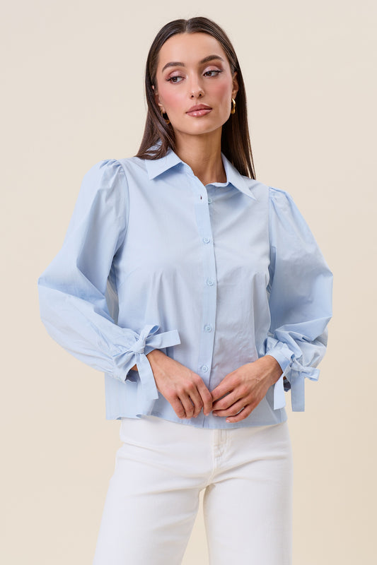 Bow Sleeve Blouse