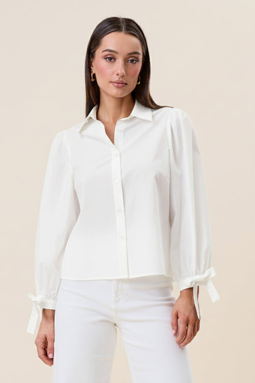 Bow Sleeve Blouse