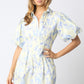 Emily Floral Puff Dress
