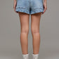 Shinning Medium Light High Rise Stretch Shorts by Hidden