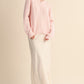 Organic Marled Knit Sweater Cardigan