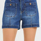 May High Rise Patch Pocket Shorts