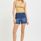May High Rise Patch Pocket Shorts