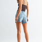 Miranda Mid Rise Stretch Short by Just Black Denim