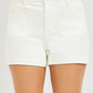 Riley High Rise Scalloped Eyelet Embroidered Pockets Shorts by Risen
