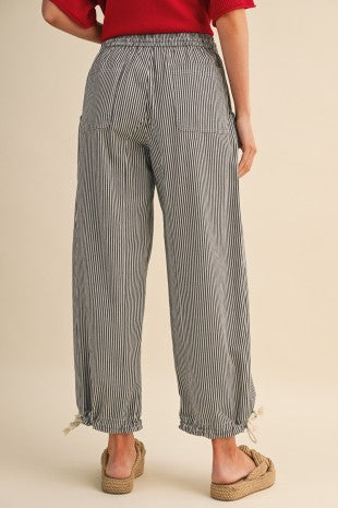 Envy Striped Parachute Pants Striped Parachute Pants