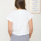Brilliant Washed Short Sleeve Boxy Knit Top