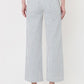 Loyalty High Rise Patch Pocket Crop Striped Wide Leg Jeans by Risen