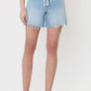 Morning Train Super High Rise Drawstring Midi Shorts