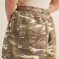 Bless Rope Drawstring Utility Twill Skort