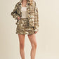 Bless Rope Drawstring Utility Twill Skort