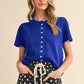 Townsand Short Sleeve Sweater Cardigan