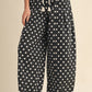 Easton Polka Dot Pleated Barrel Pants Polka Dot Pleated Barrel Pants