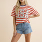 Stars & Stripes Graphic Oversized Tee