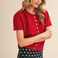 Townsand Short Sleeve Sweater Cardigan