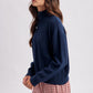 Maxwell Half Zip Turtleneck Sweater