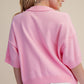 Everyday Cardigan Sweater Crew-neck Elbow-length Sleeves