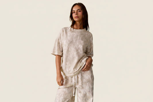 Camo Ribbed Loose Fit Shirt