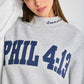 Phil 4:13 Mock-neck Sweatshirt