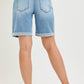 Slouchy Bermuda With Printed Details