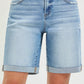 Slouchy Bermuda With Printed Details