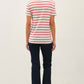 Humble Cotton Linen Blend Relaxed Fit Striped T-shirt