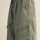 High-density Twill Voluminous Cargo Trousers