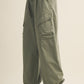 High-density Twill Voluminous Cargo Trousers