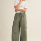 High-density Twill Voluminous Cargo Trousers