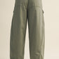High-density Twill Voluminous Cargo Trousers