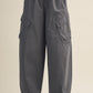 High-density Twill Voluminous Cargo Trousers