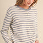 Properly Striped Sweater Cardigan