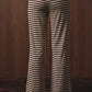Clayton Mid Rise Wide Leg Stripe Pants