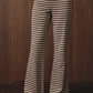 Clayton Mid Rise Wide Leg Stripe Pants
