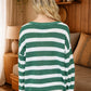 Nantucket Stripe Long Sleeve Cozy Knit Top