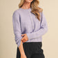 Organic Marled Knit Sweater Cardigan